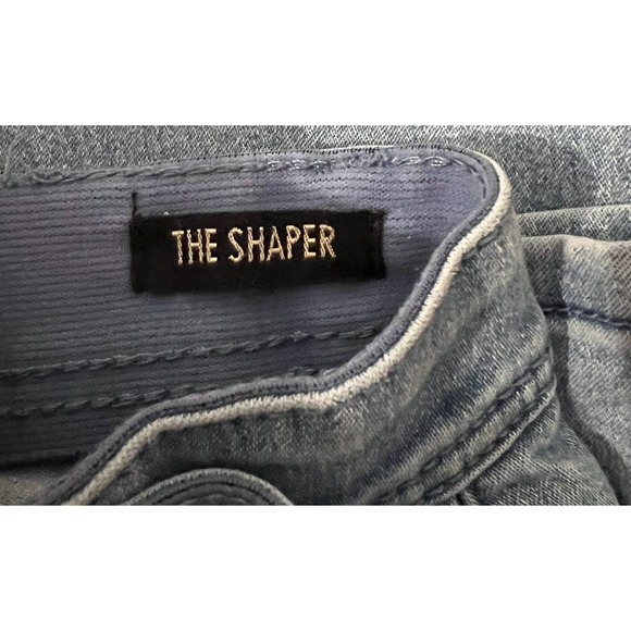 DG2 Diane Gilman Jeans Womens Size 8P 30" Waist  Blue Denim Bootcut Stretch - Picture 6 of 12